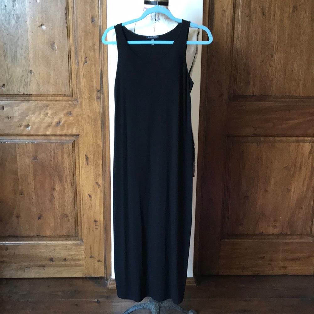 Eileen Fisher Black Maxi Dress